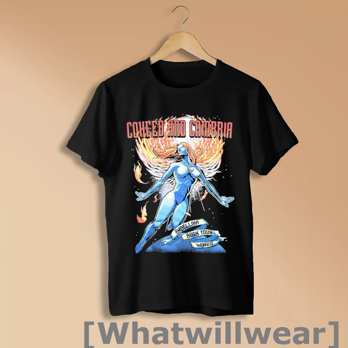 Official Coheed And Cambria Ambellina Burn Your Wings T Shirts Shirts