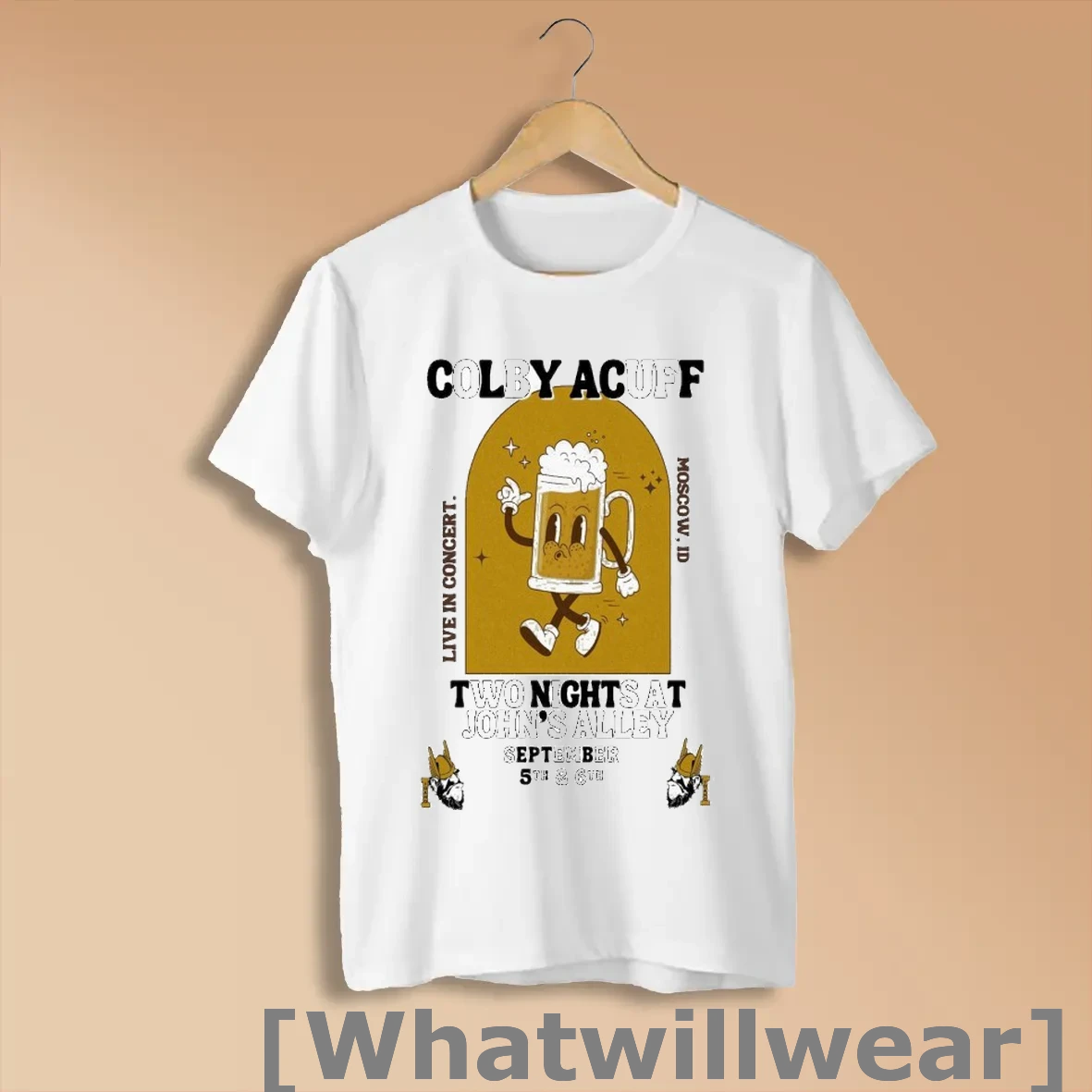 Official Colby Acuff Live In Concert Moscow Id September 5 6 2025 T Shirts Shirts