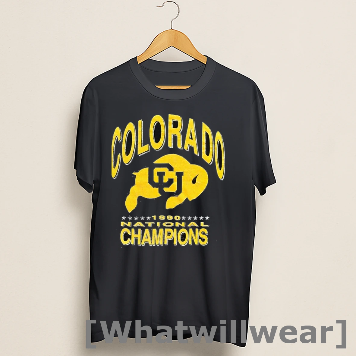 Official Colorado Buffaloes National Champions 1990 Shirts