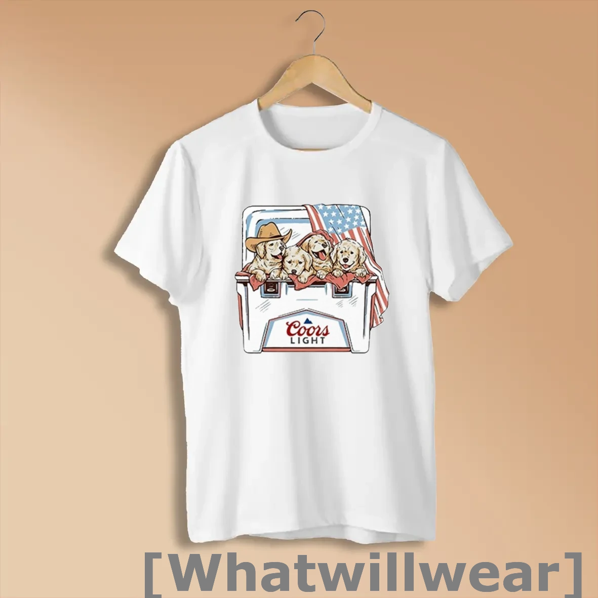 Official Coors Light Dog 4th Of July Shirts