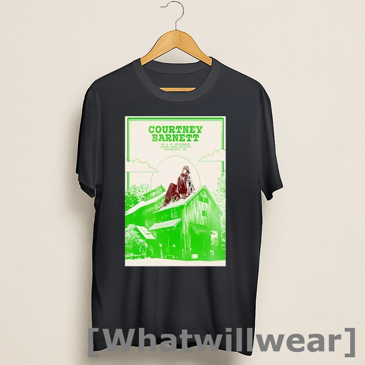 Official Courtney Barnett Sept 26 27 2025 Woodstock Ny Concert Shirts