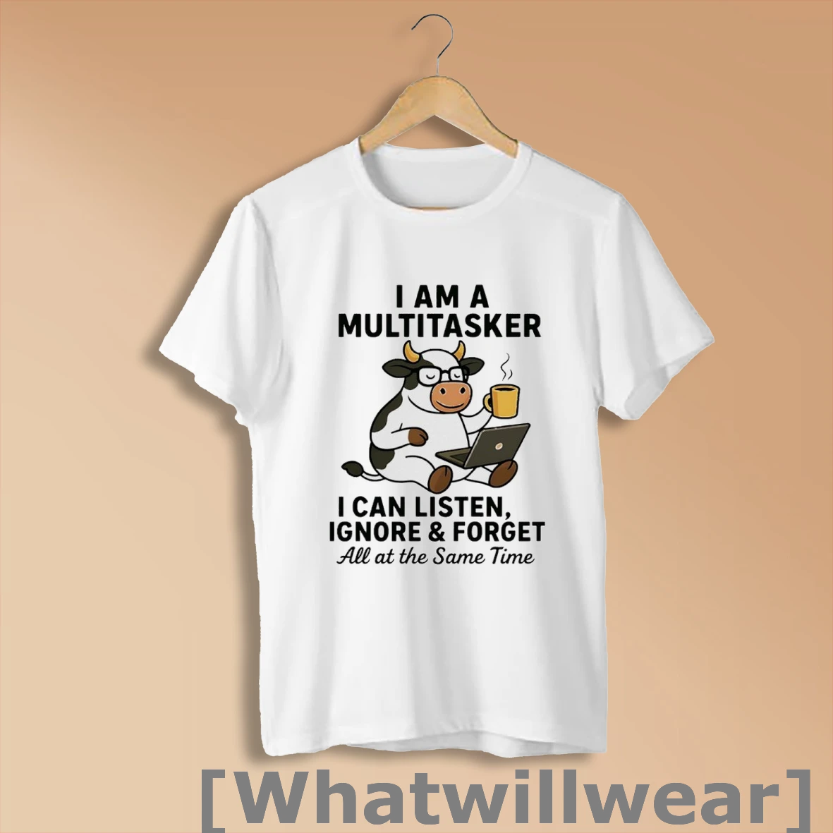 Official Cow I Am A Multitasker I Can Listen Ignore And Forget All At The Same Time Shirt Sweatshirt