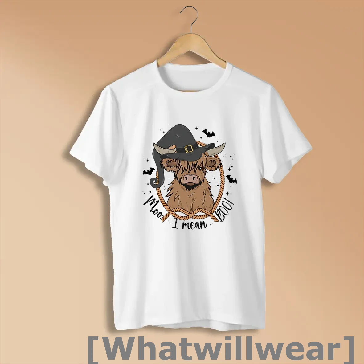 Official Cow Witch Hat Moo I Mean Boo Halloween Shirts