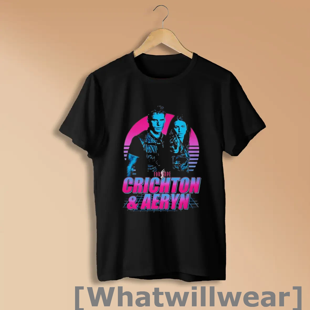 Official Crichton And Aeryn Farscape Shirts