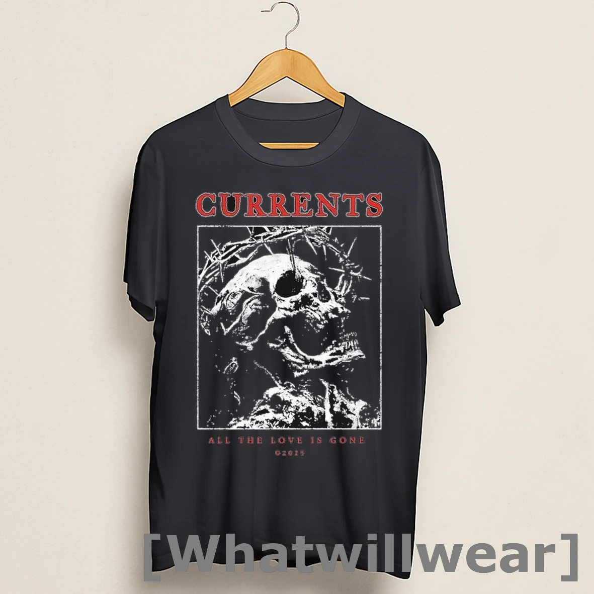 Official Currents All The Love Is Gone Skullking Shirts