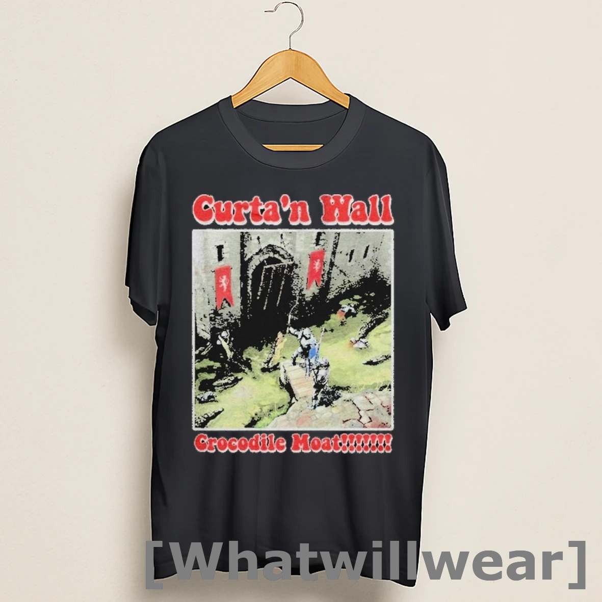 Official Curtan Wall Crocodile Moat Shirts
