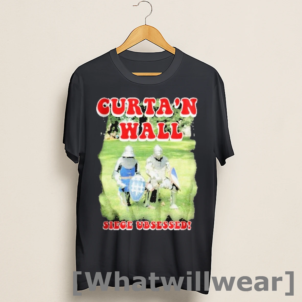 Official Curtan Wall Siege Ubsessed Shirts