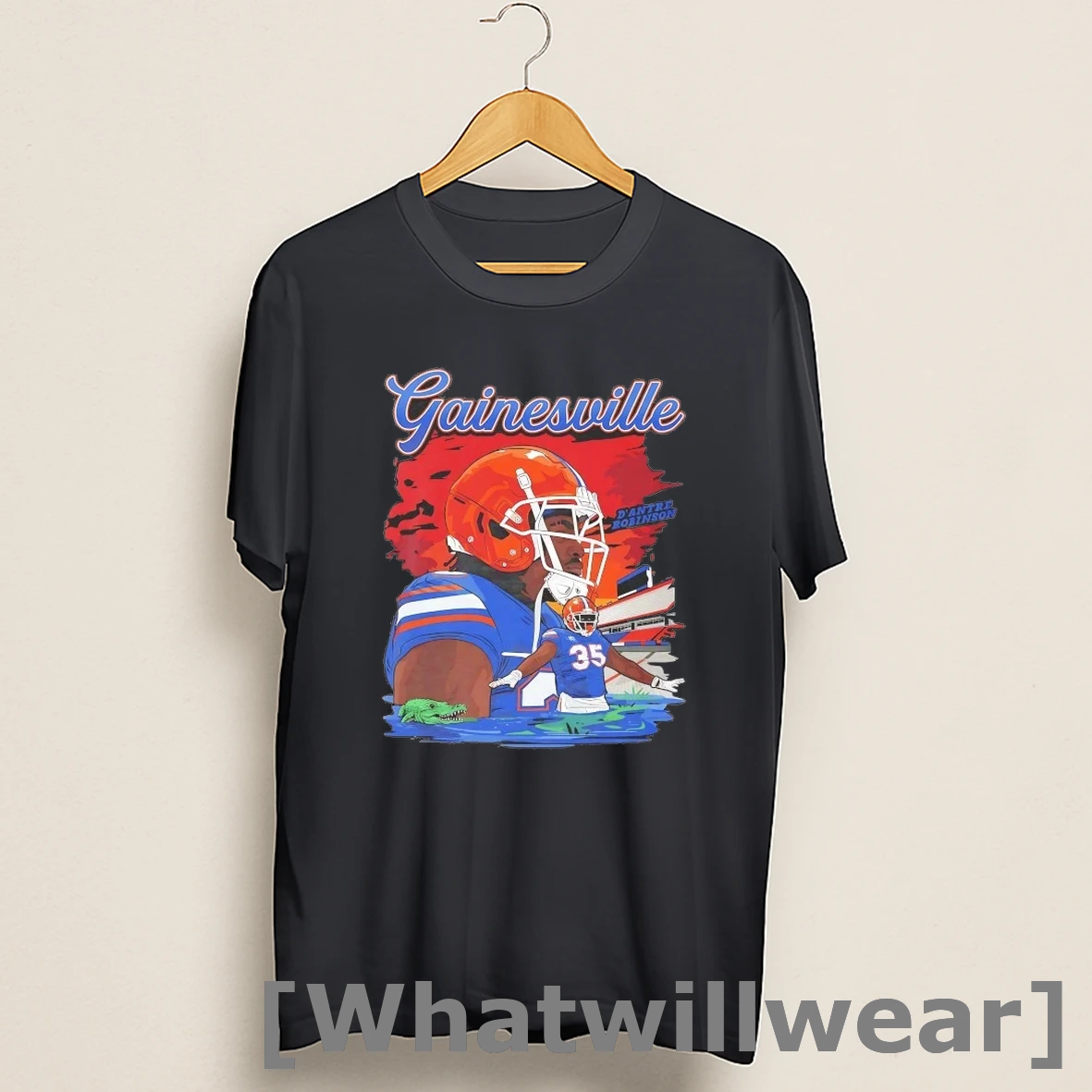 Official Dantre Robinson Gainesville Swamp Florida Gators Shirts
