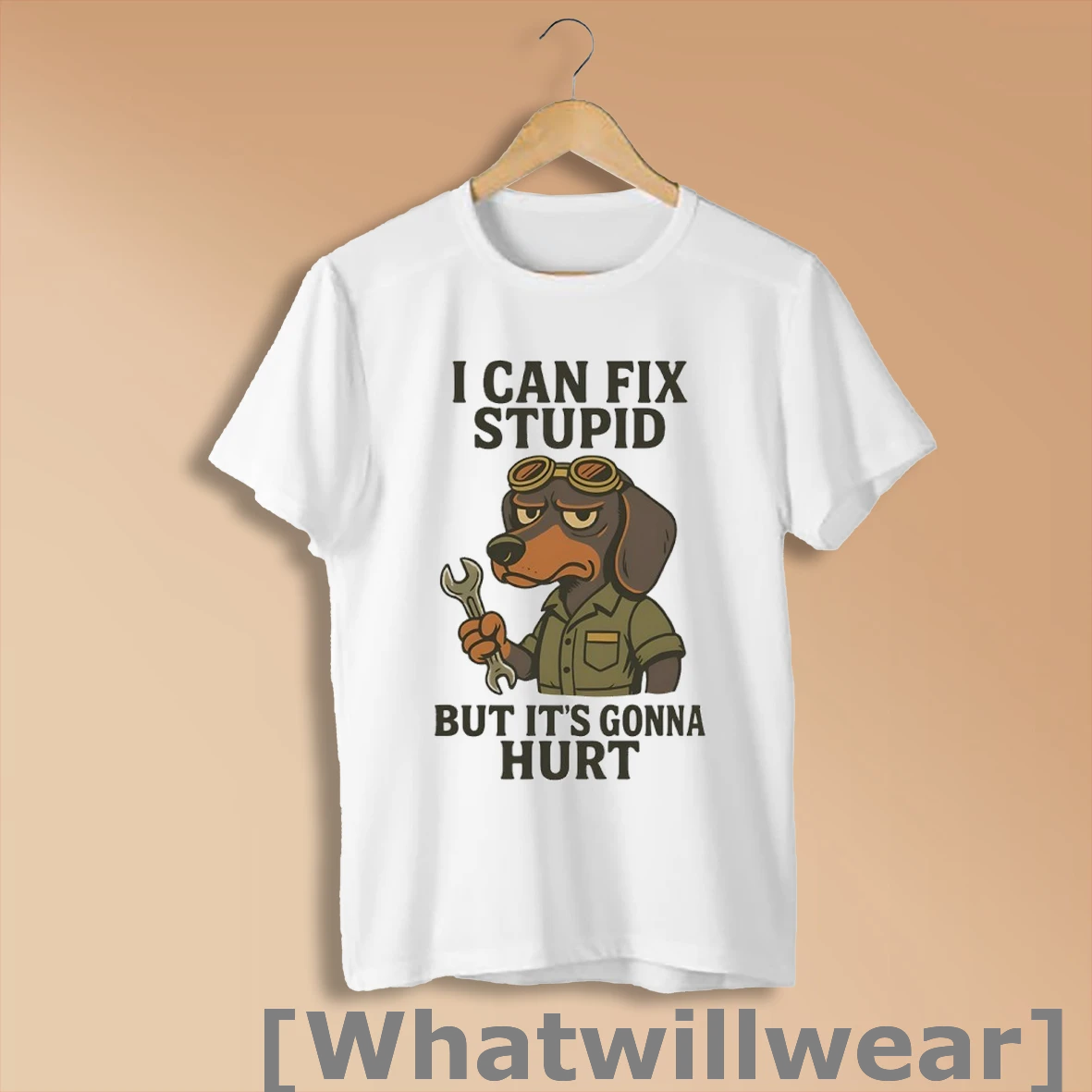 Official Dachshund I Can Fix Stupid But Its Gonna Hurt Shirt Sweatshirt