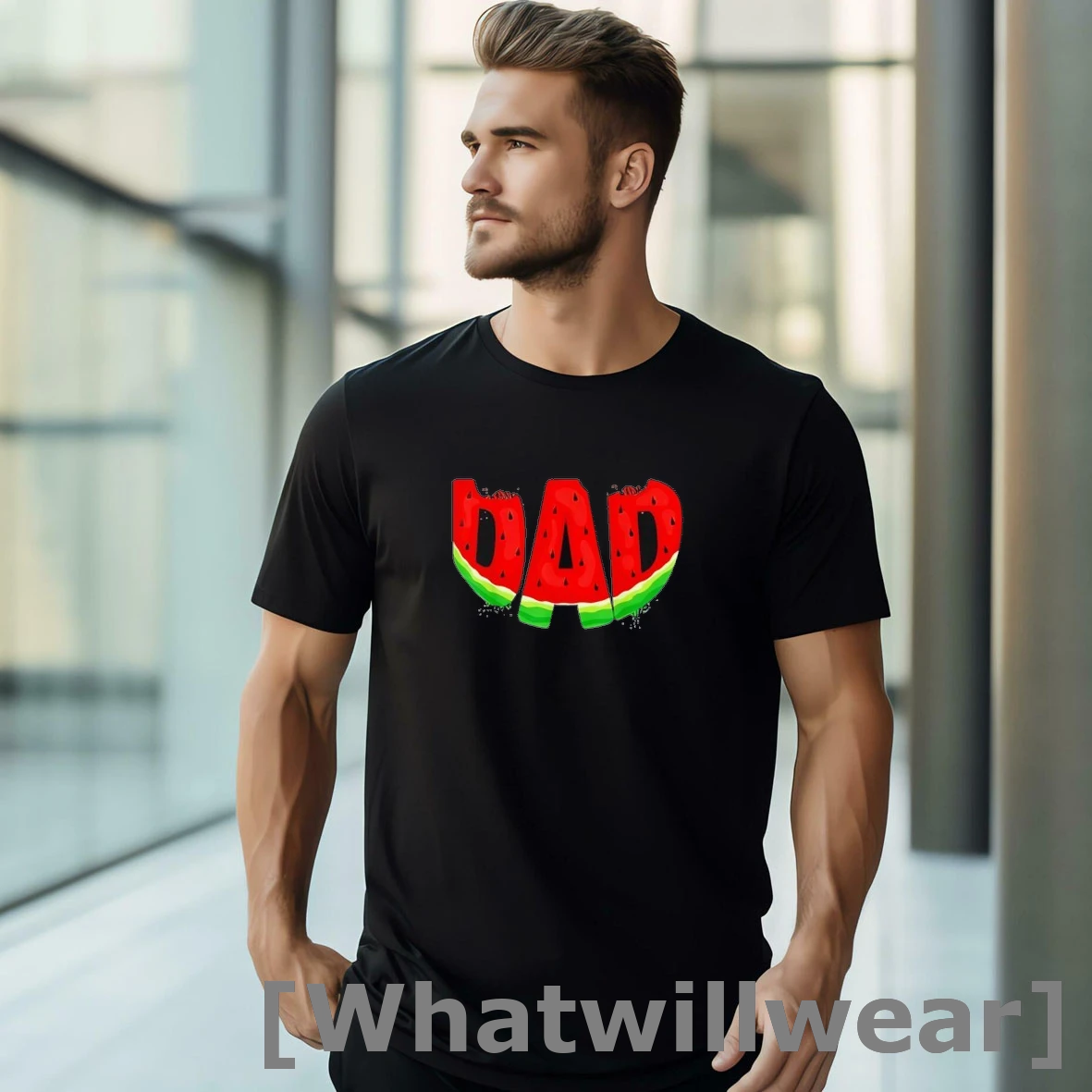 Official Dad Watermelon Summer Fruit Family Matching Birthday Tshirts Sweater