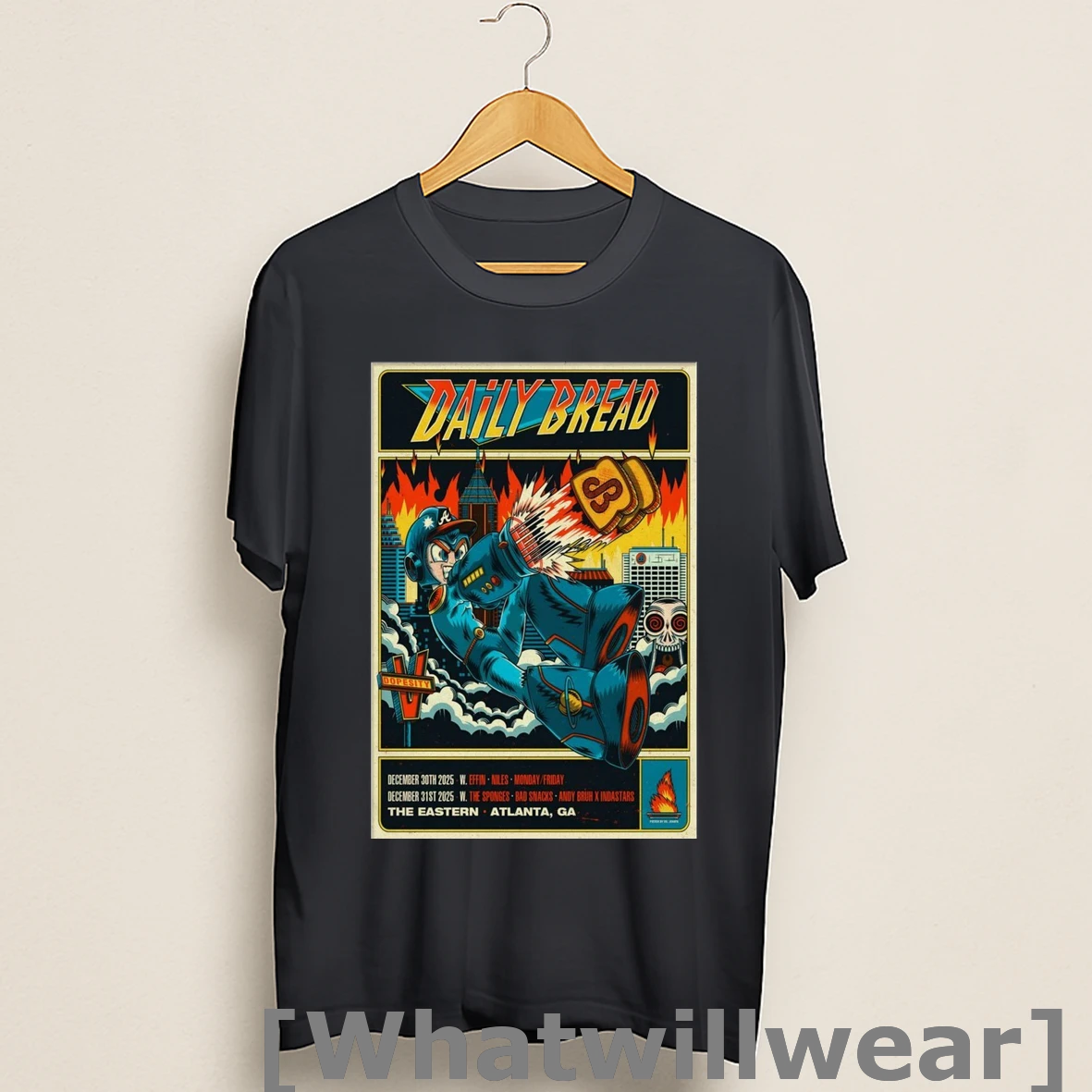 Official Daily Bread The Eastern Atlanta Ga December 30 31 2025 Shirts