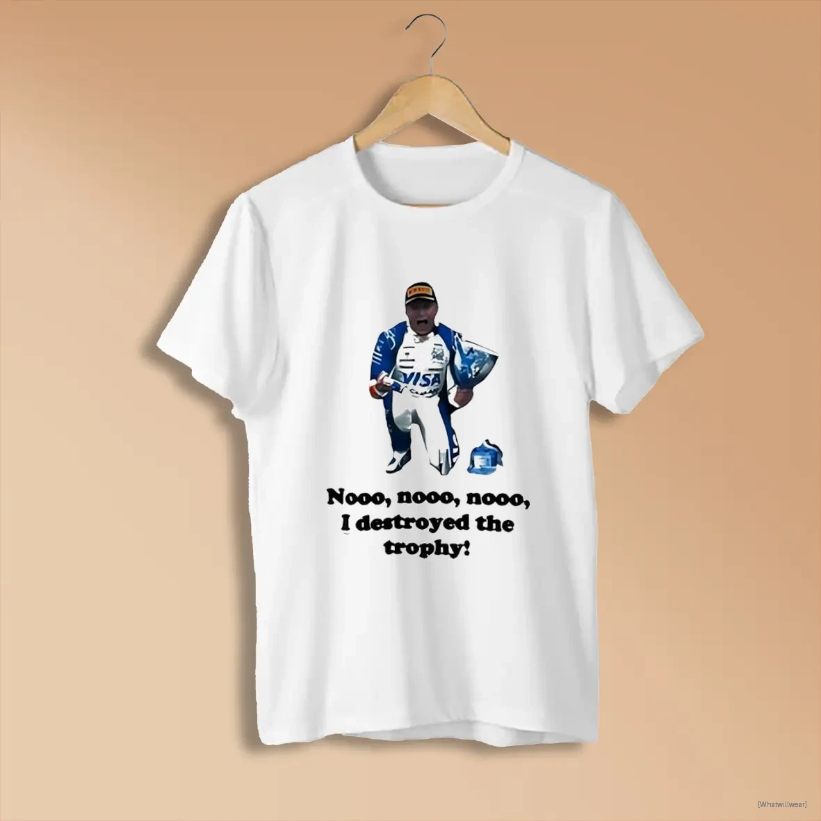 Official Dale Earnhardt Jr No I Destroyed The Trophy T White Shirts