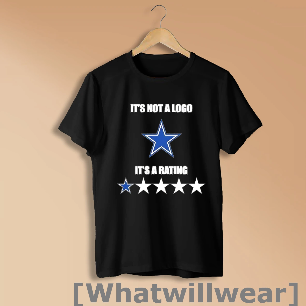 Official Dallas Cowboys 1 Star Rate Its Not A Logo Its A Rating Shirt Sweatshirt