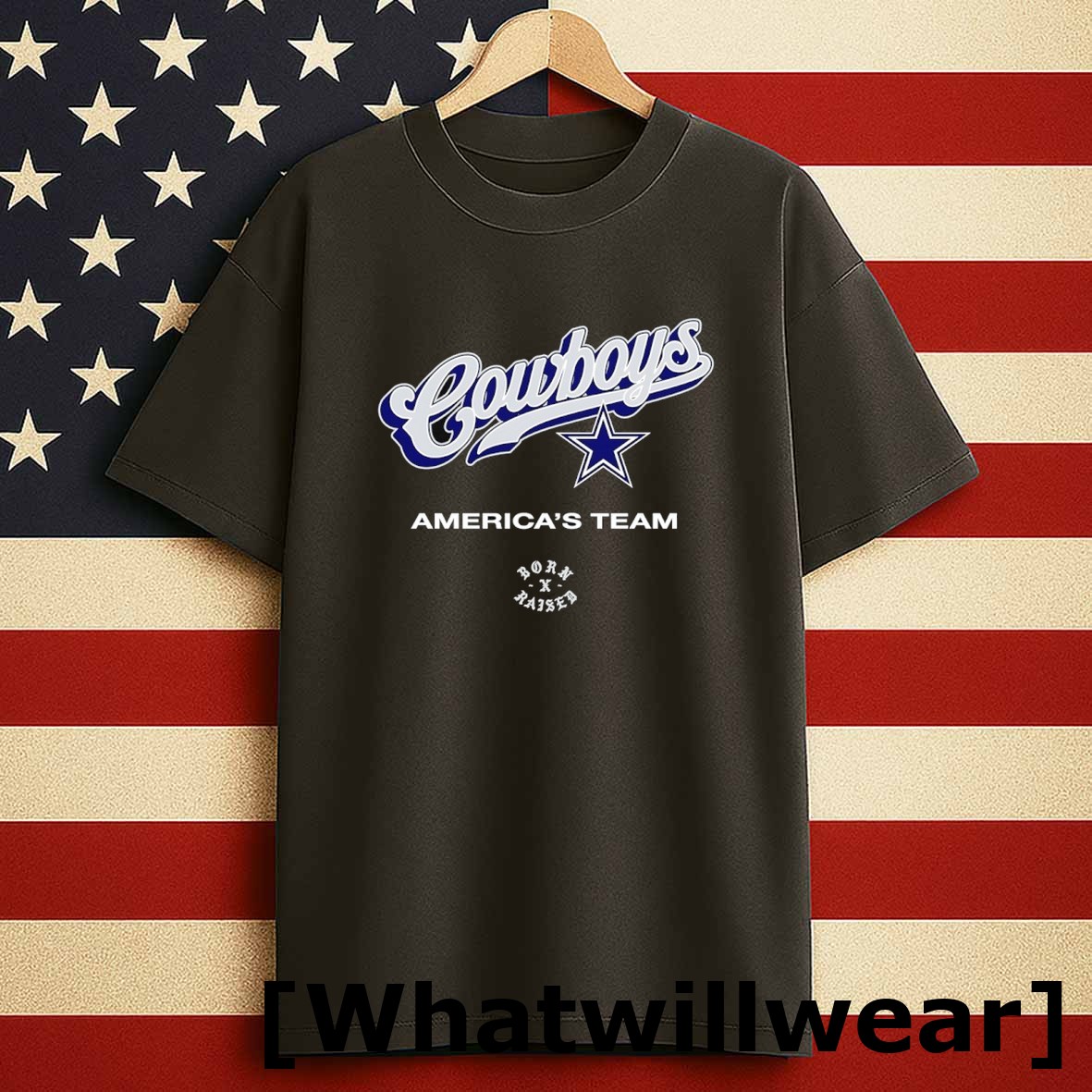 Official Dallas Cowboys Americas Team Script Tshirts Sweater