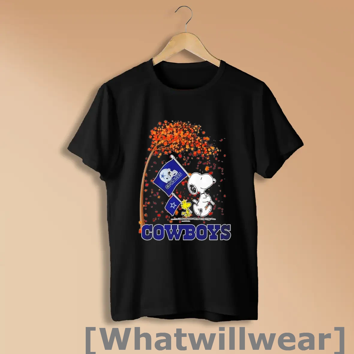 Official Dallas Cowboys Snoopy And Woodstock Happy Autumn Shirts