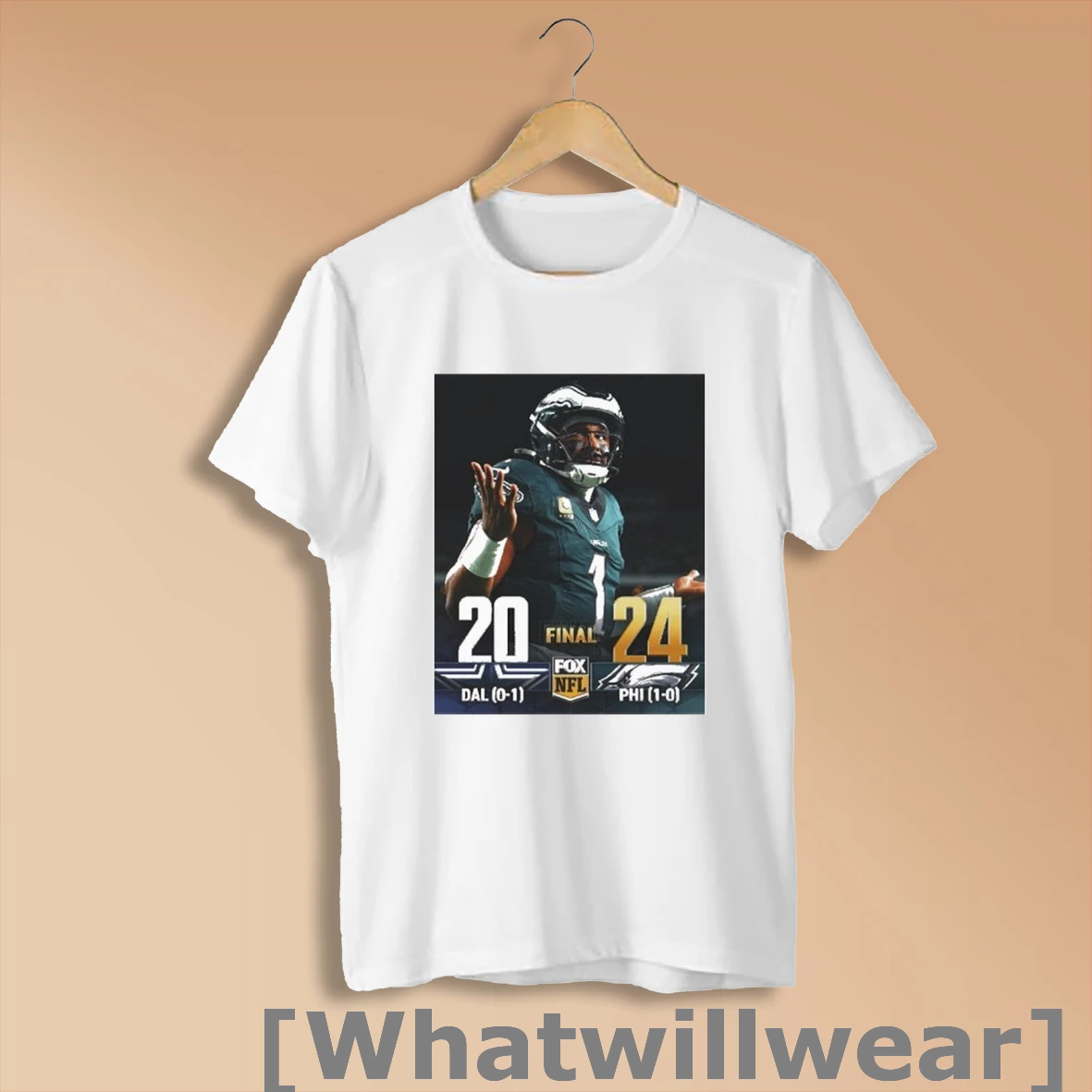 Official Dallas Cowboys Vs Philadelphia Eagles Week 1 Nfl Game Final Score 20 24 September 4 2025 Shirt Sweatshirt