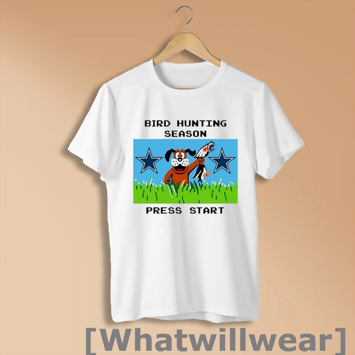Official Dallas Cowboys Bird Hunting Season Game Press Start Shirt Sweatshirt