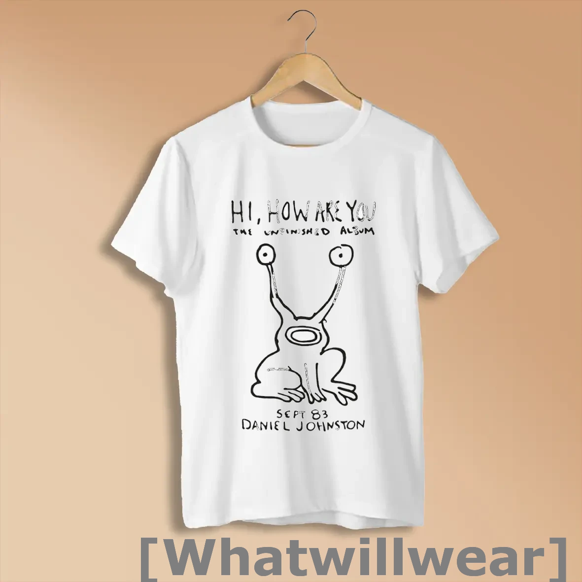 Official Daniel Johnston Hi How Are You Shirts