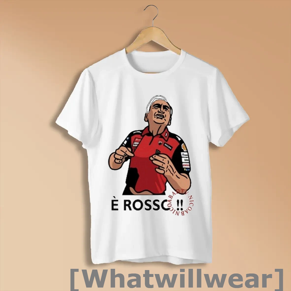 Official Davide Tardozzi E Rosso Shirts