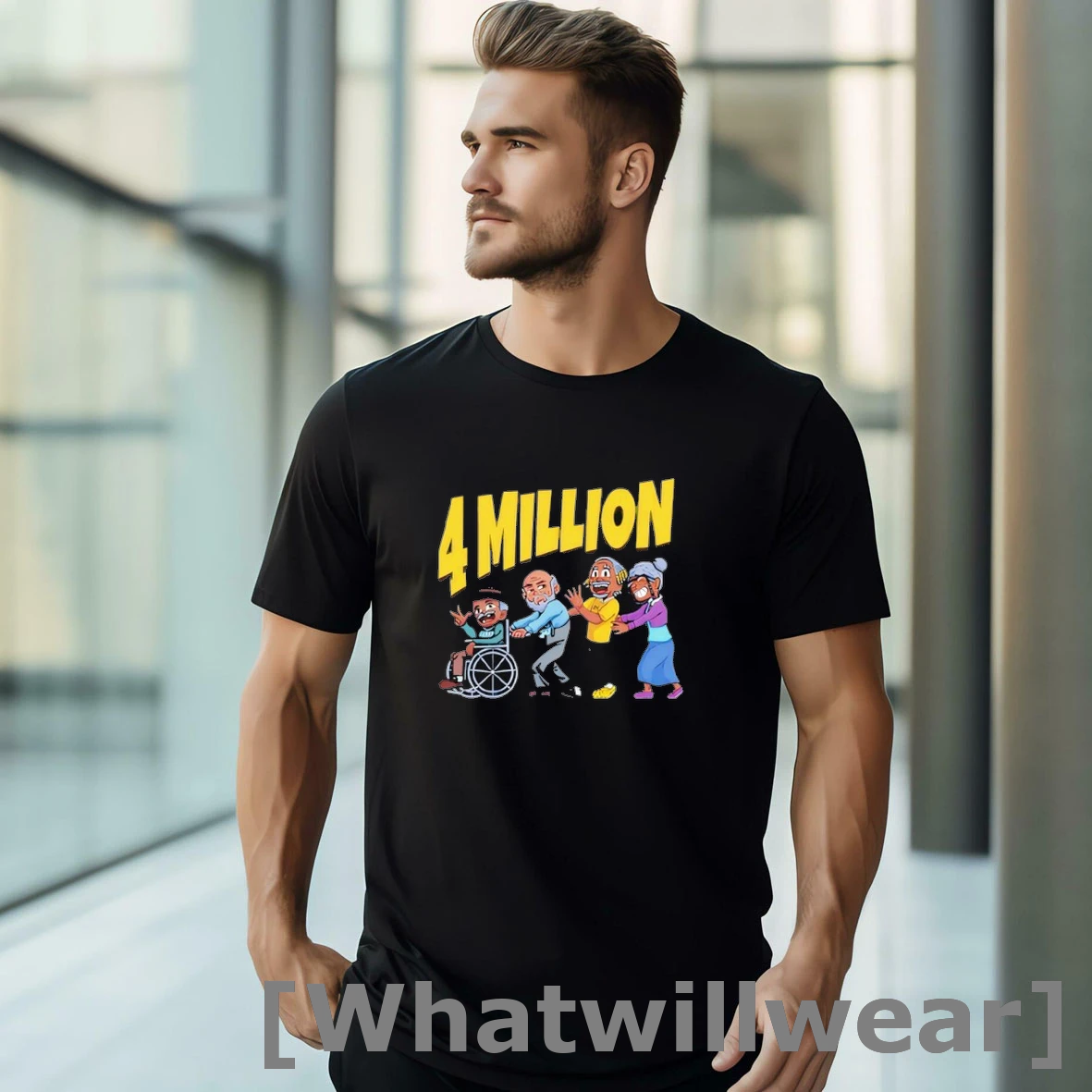 Official Daydrianharding 4 Million Subscribers Black Tshirts Sweater
