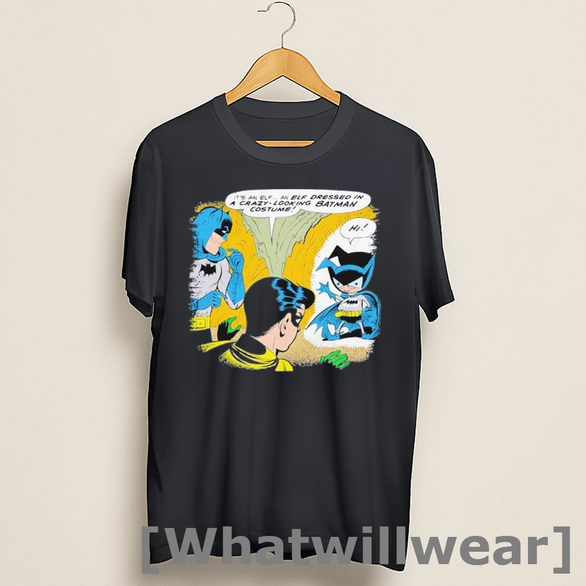 Official Dc Bat Mite Its An Elf An Elf Dressed In A Crazy Looking Batman Costume Hi Shirts