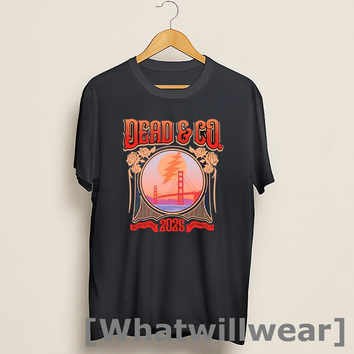 Official Dead And Company Golden Gate Park Wine San Francisco 2025 Shirts