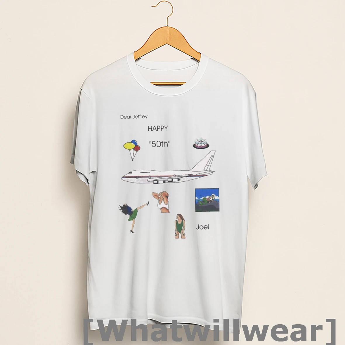 Official Dear Jeffrey Happy 50th Joel Painting Shirts