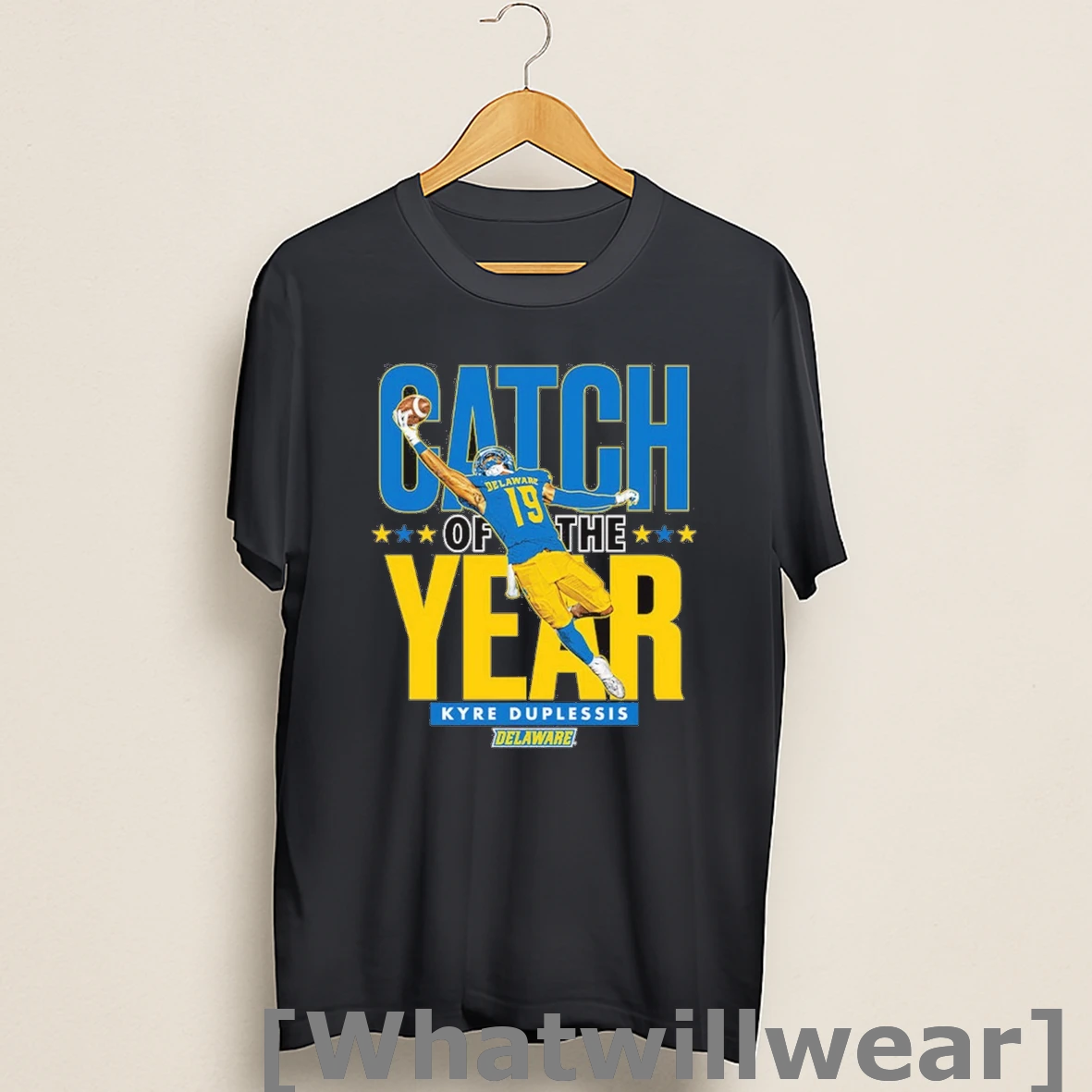 Official Delaware Ncaa Football Kyre Duplessis Catch Of The Year 2025 Shirts