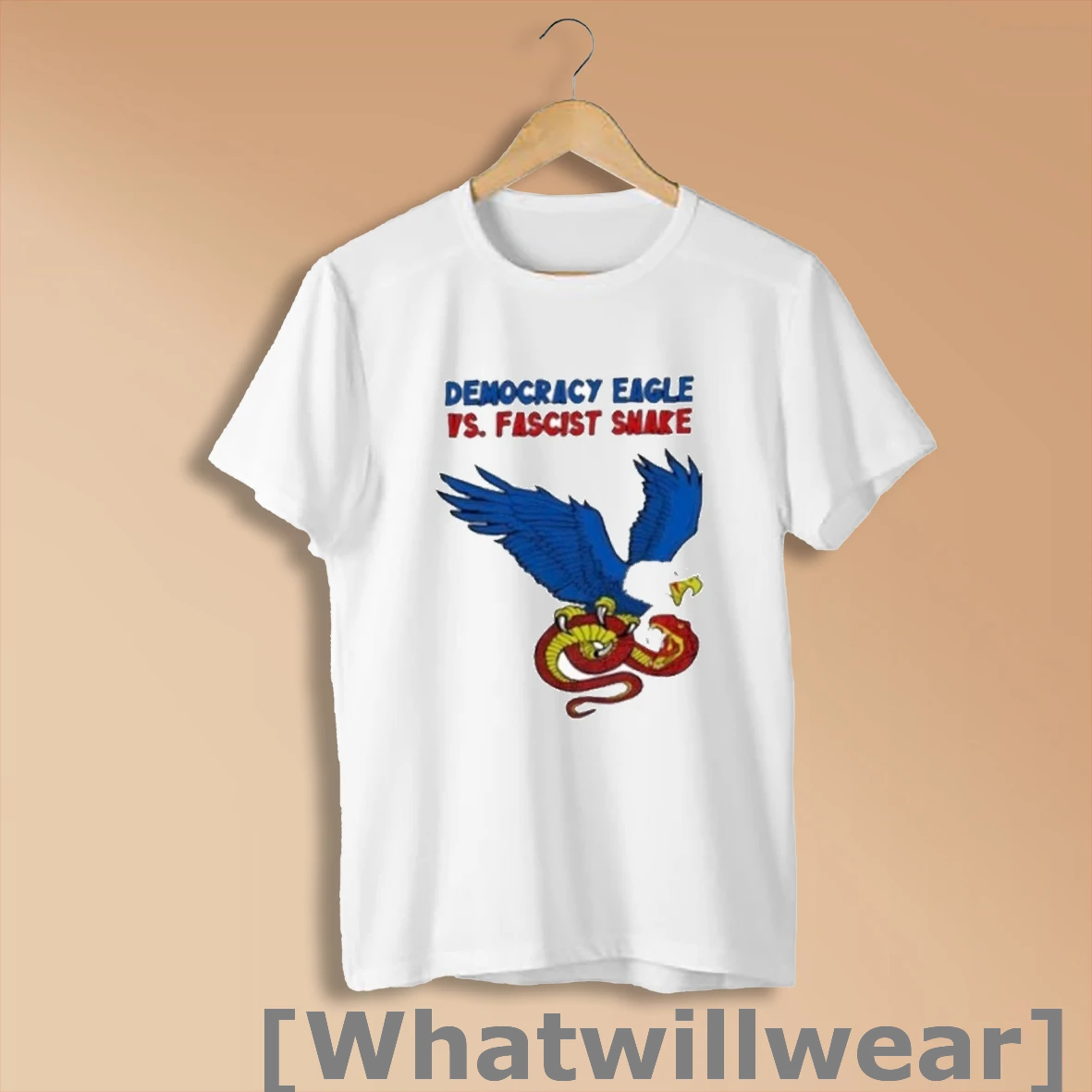 Official Democracy Eagle Vs Fascist Snake Shirt Sweatshirt