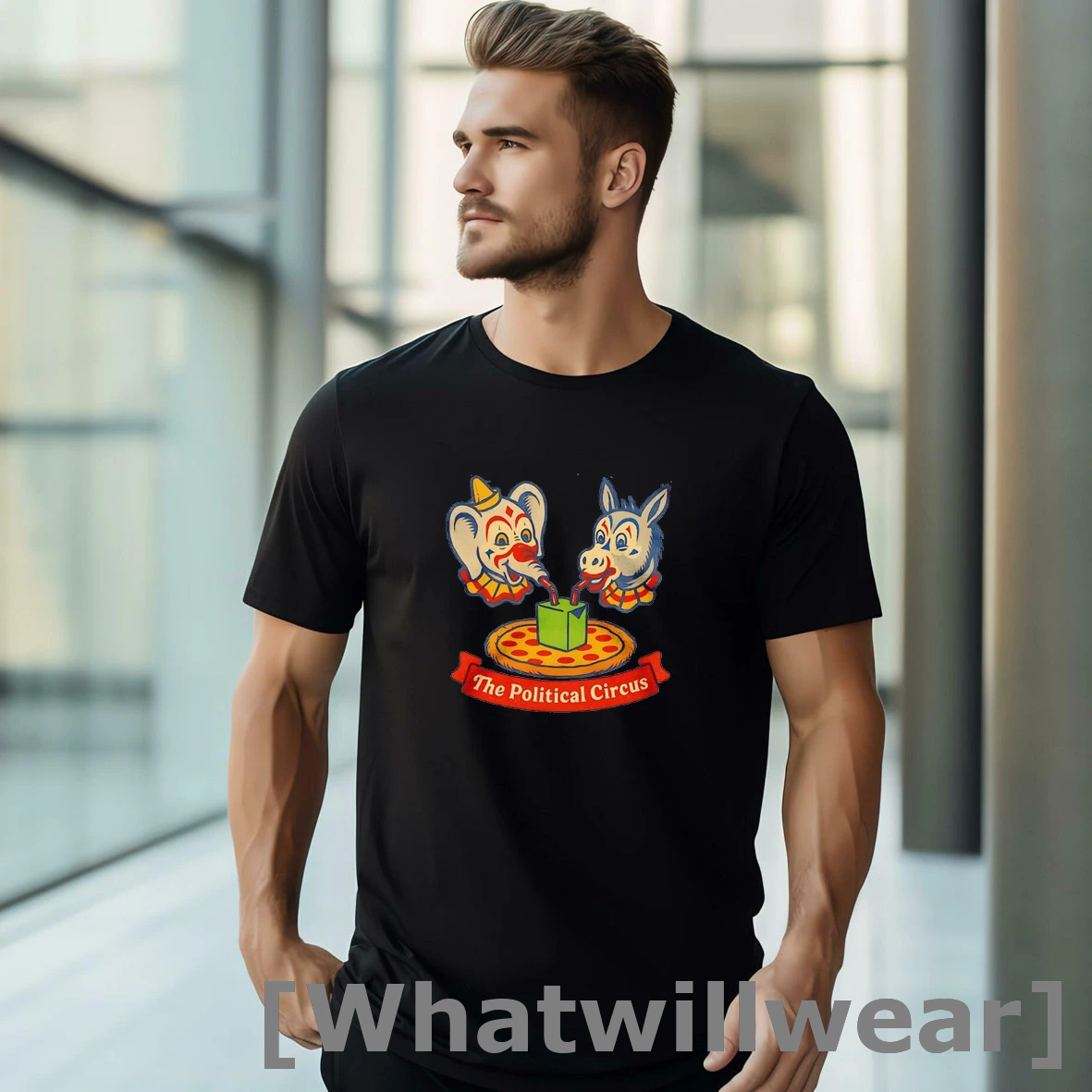 Official Democrats And Republicans Clown The Political Circus Tshirts Sweater