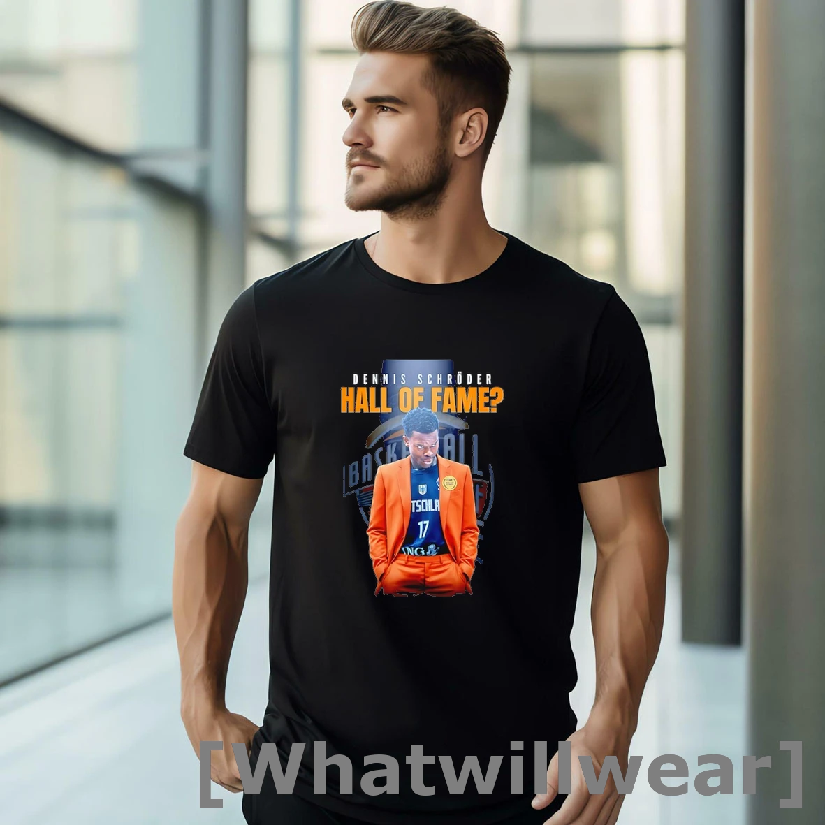 Official Dennis Schroder Hall Of Famer Tshirts Sweater