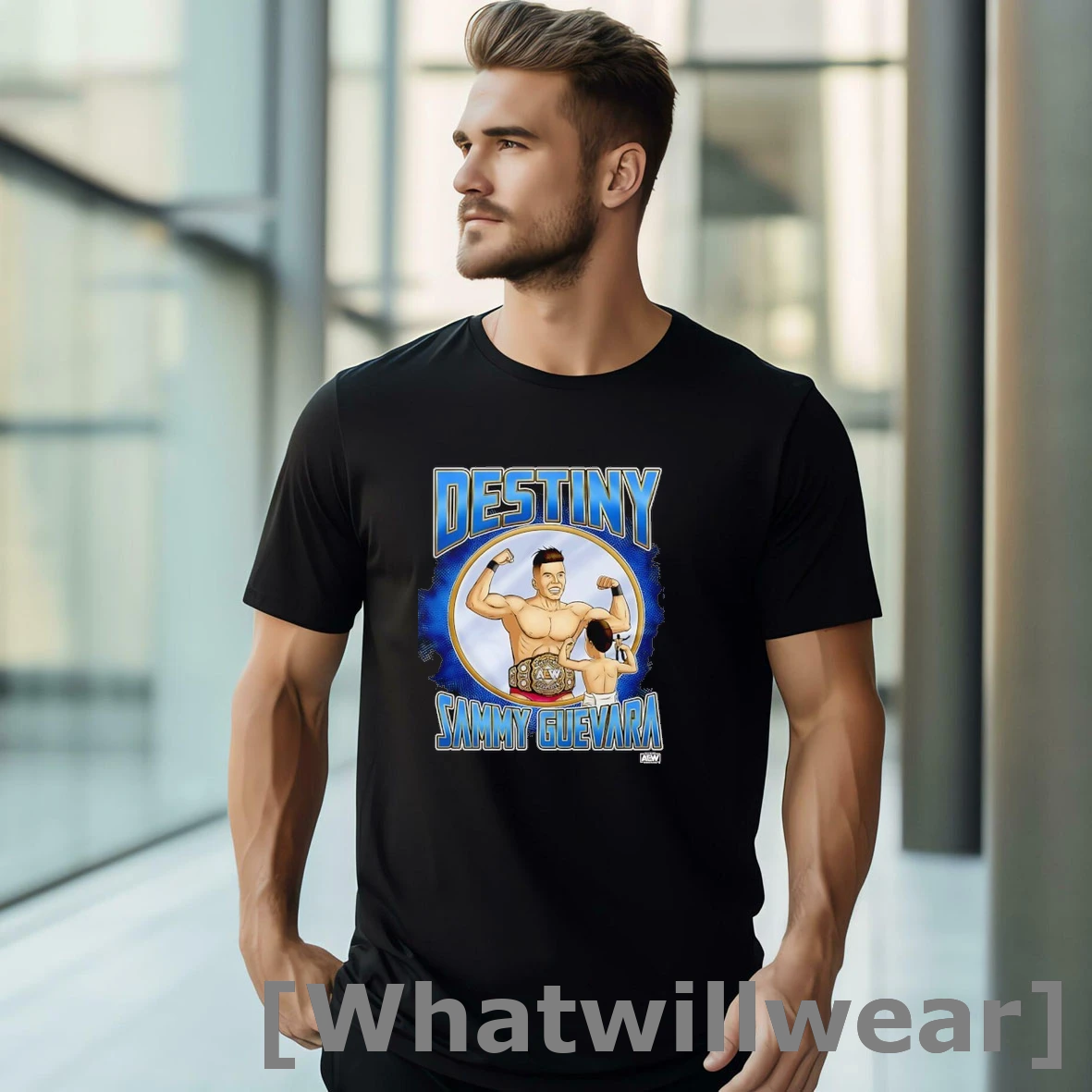 Official Destiny Sammy Guevara Aew Graphic Tshirts Sweater