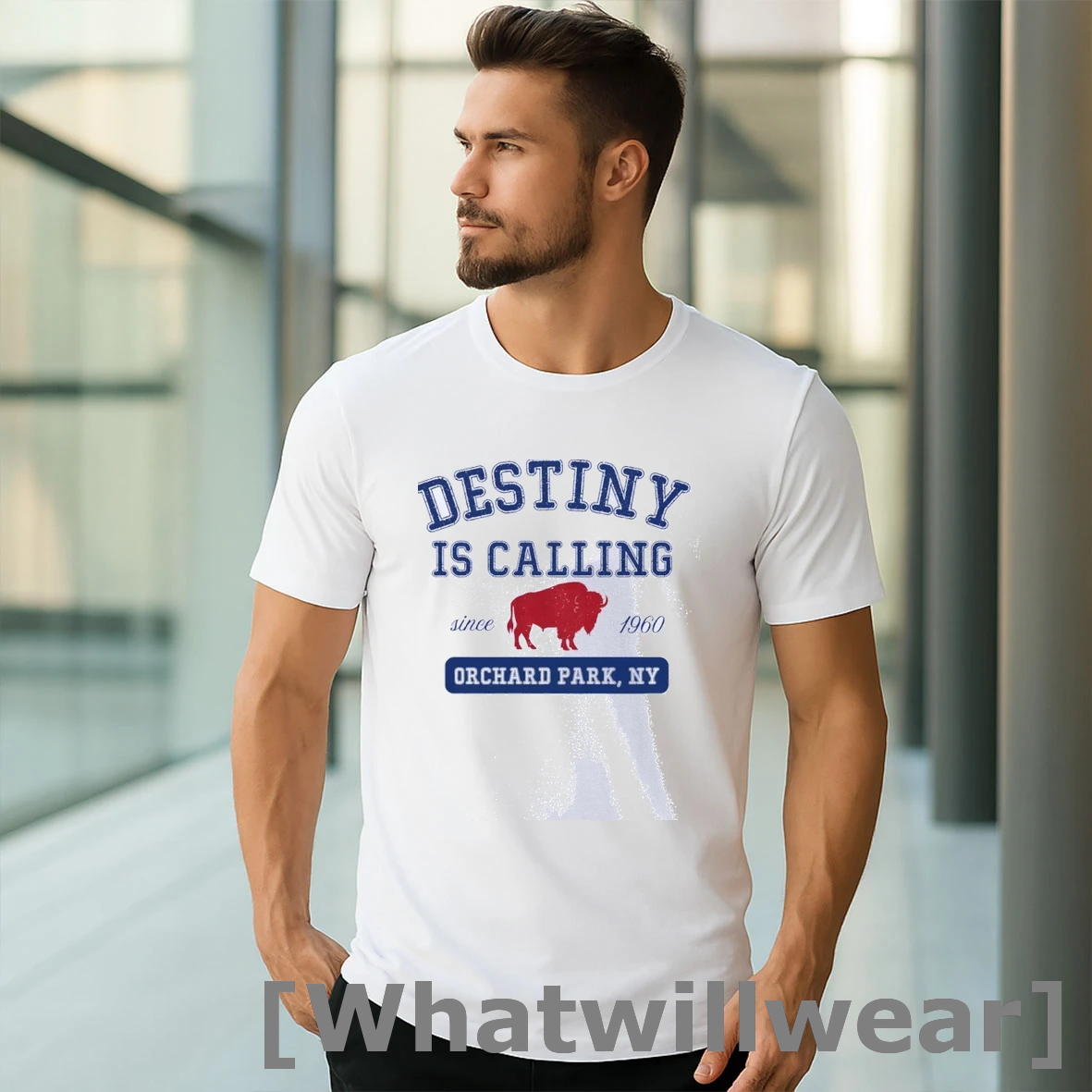 Official Destiny Is Calling Buffalo Bills Football Since 1960 Orchard Park Ny Classic Mens Tshirts Sweater