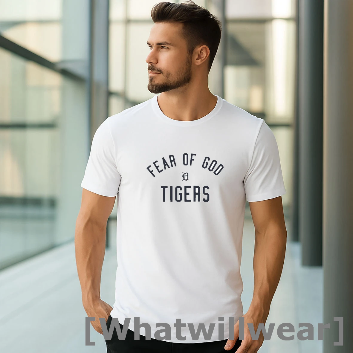 Official Detroit Tigers Mlb Fear Of God Shirts