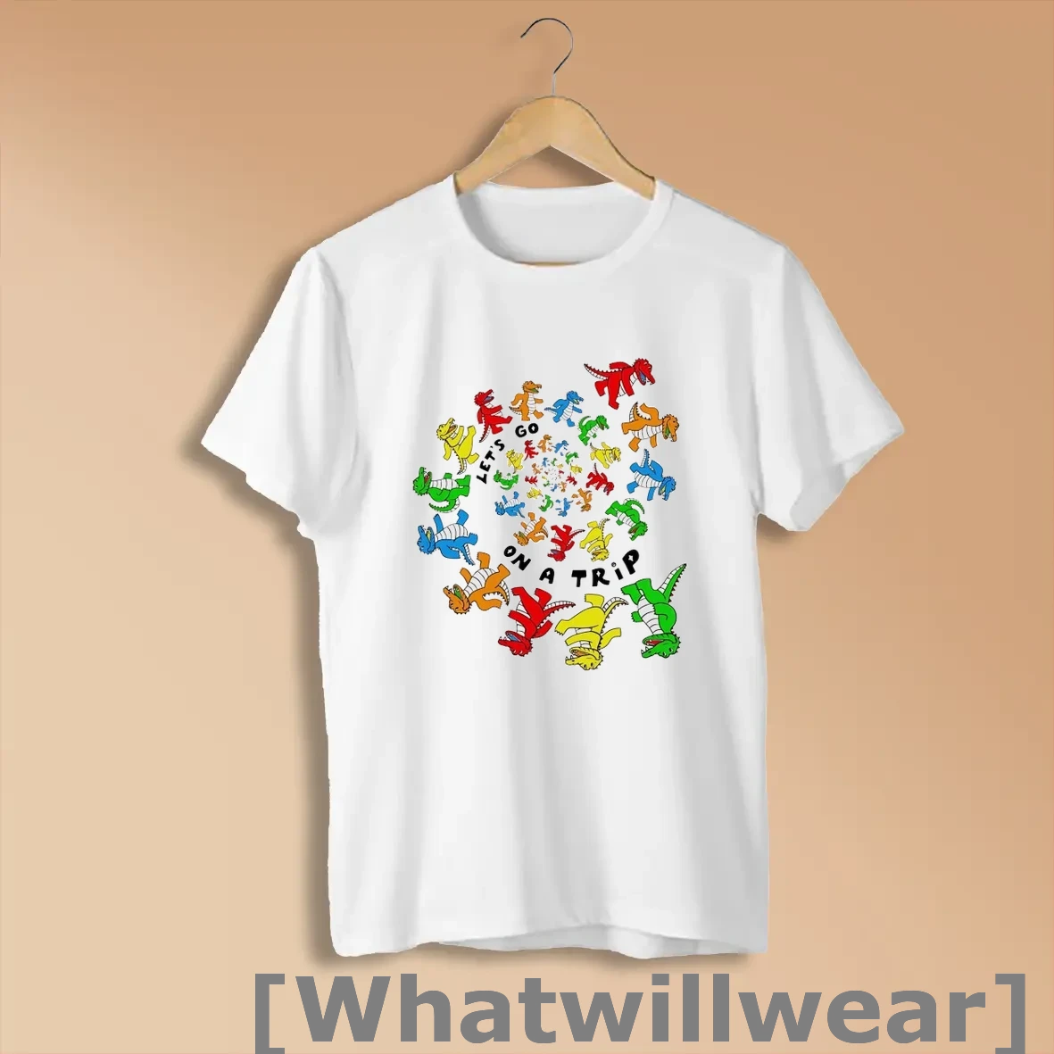 Official Dinosaurs Lets Go On A Trip Circle Shirts