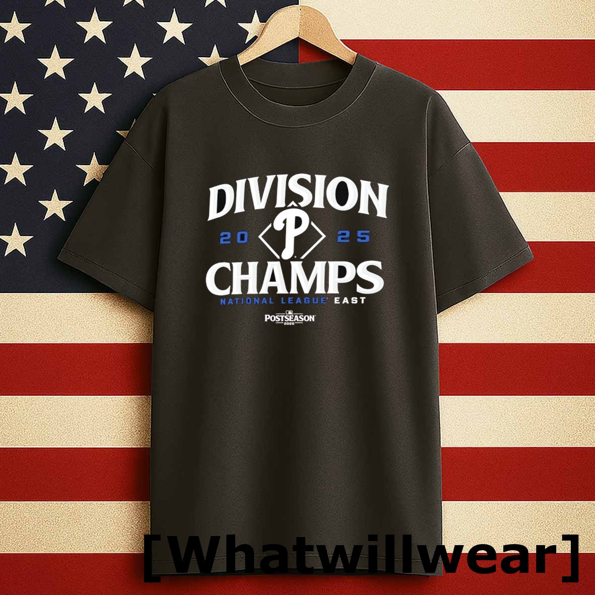 Official Division Champions Philadelphia Phillies 2025 Postseason Tshirts Sweater
