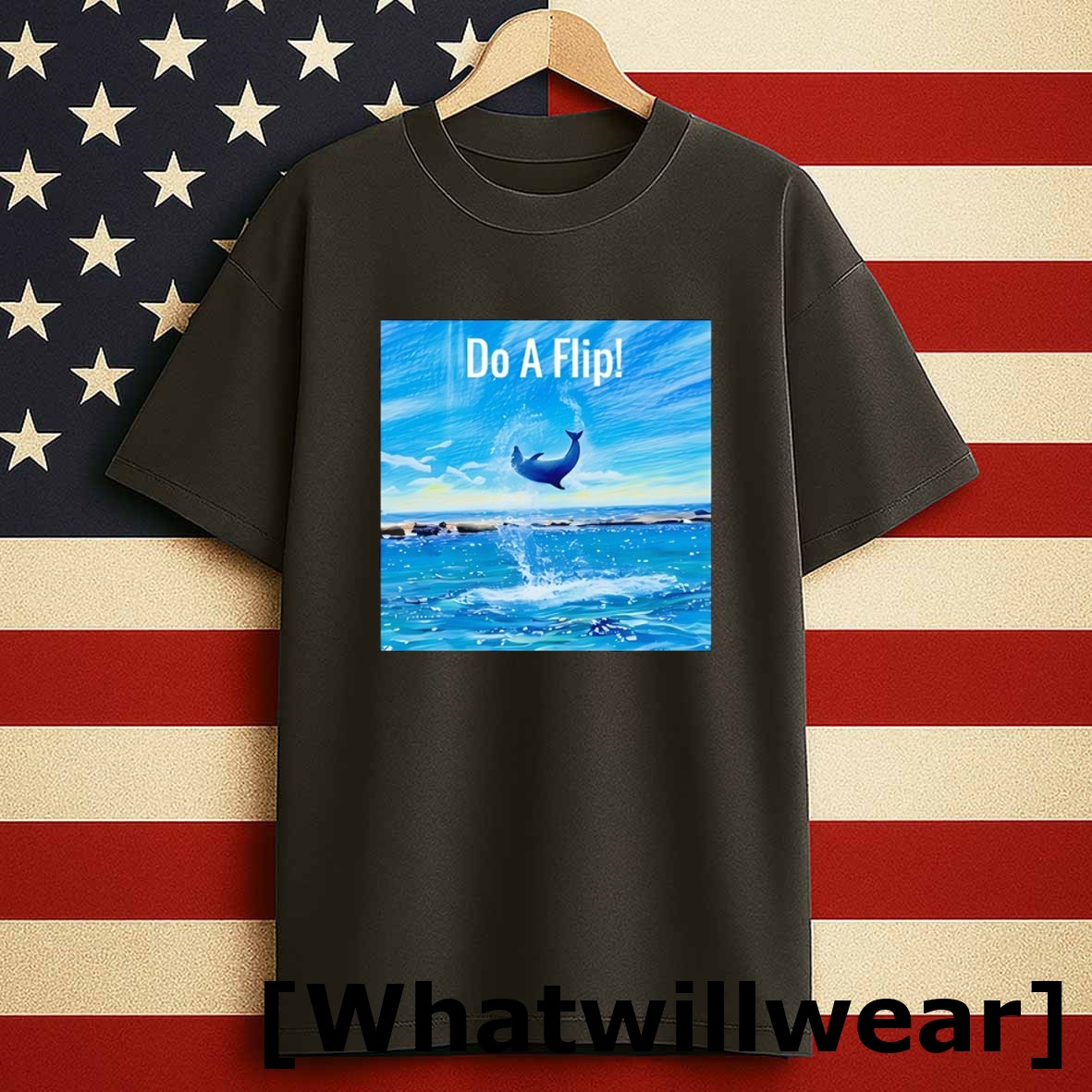 Official Do A Flip Dolphin Tshirts Sweater