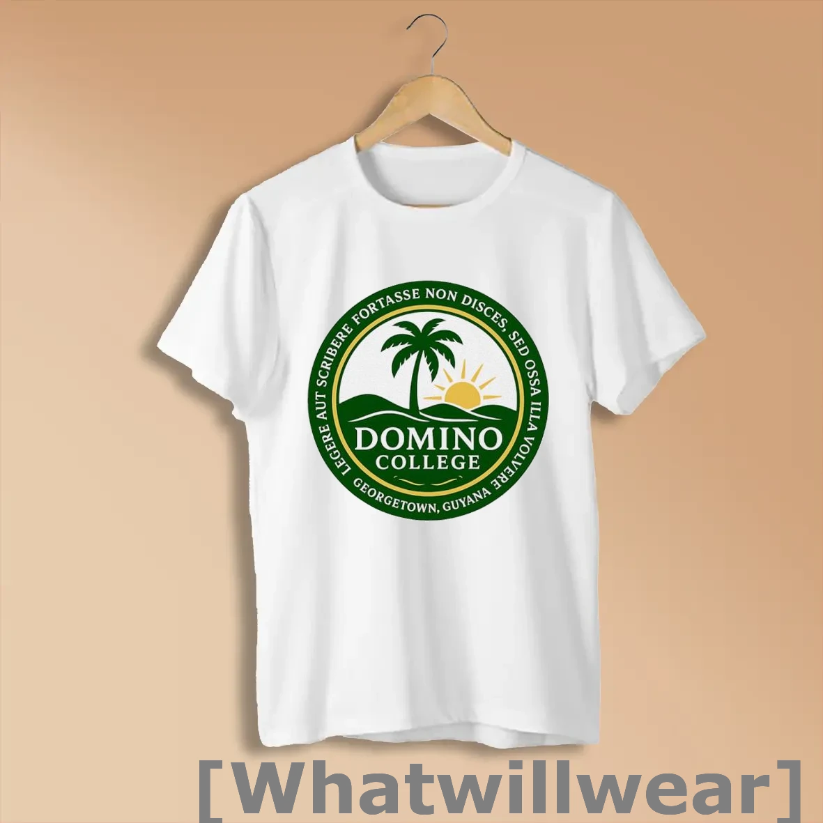 Official Domino College Logo Shirts