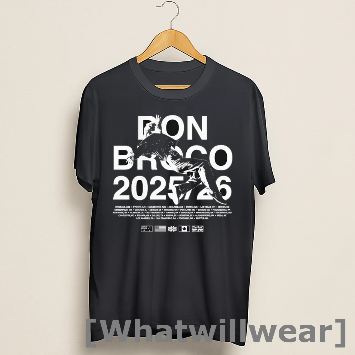 Official Don Broco 2025 26 Tour Shirts