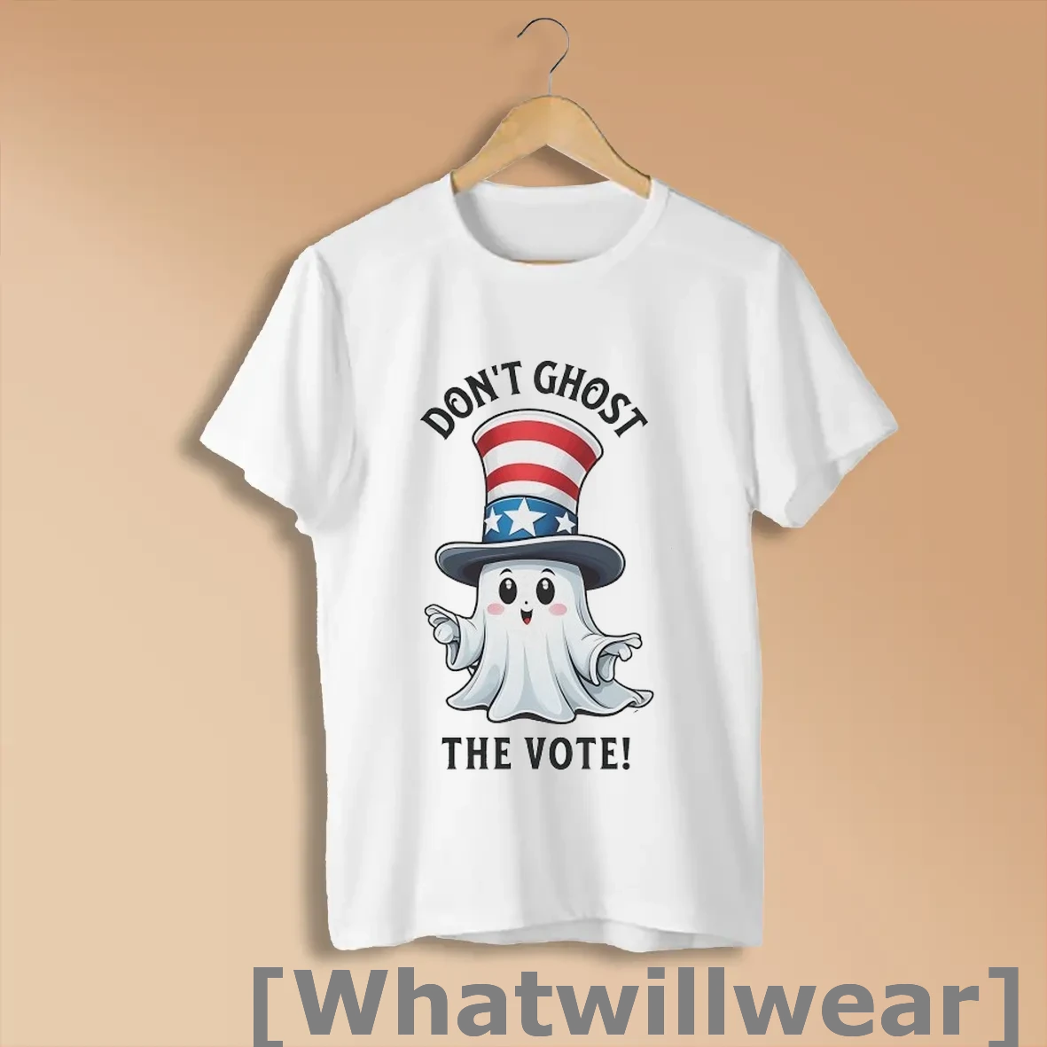 Official Dont Ghost The Vote Uncle Sam Shirts