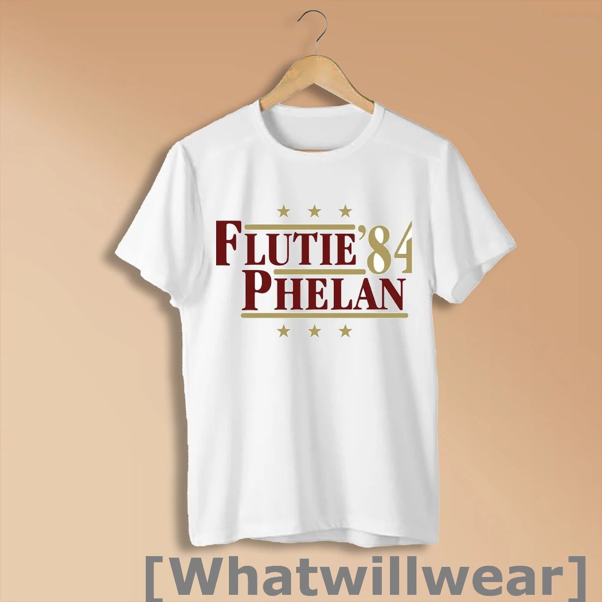 Official Doug Flutie And Gerard Phelan 84 Boston Football Political Campaign Parody Shirt Sweatshirt