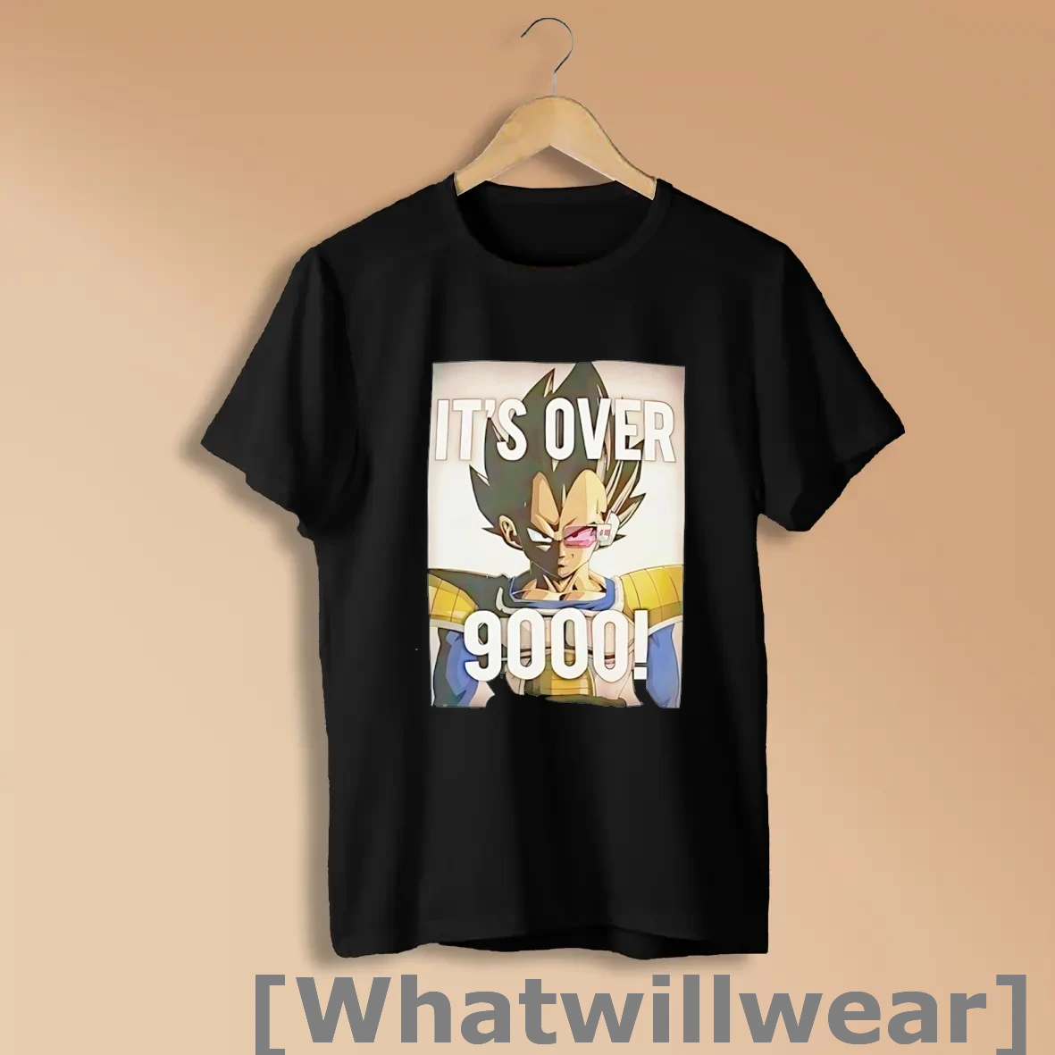 Official Dragon Ball Z Vegeta Its Over 9000 Shirts