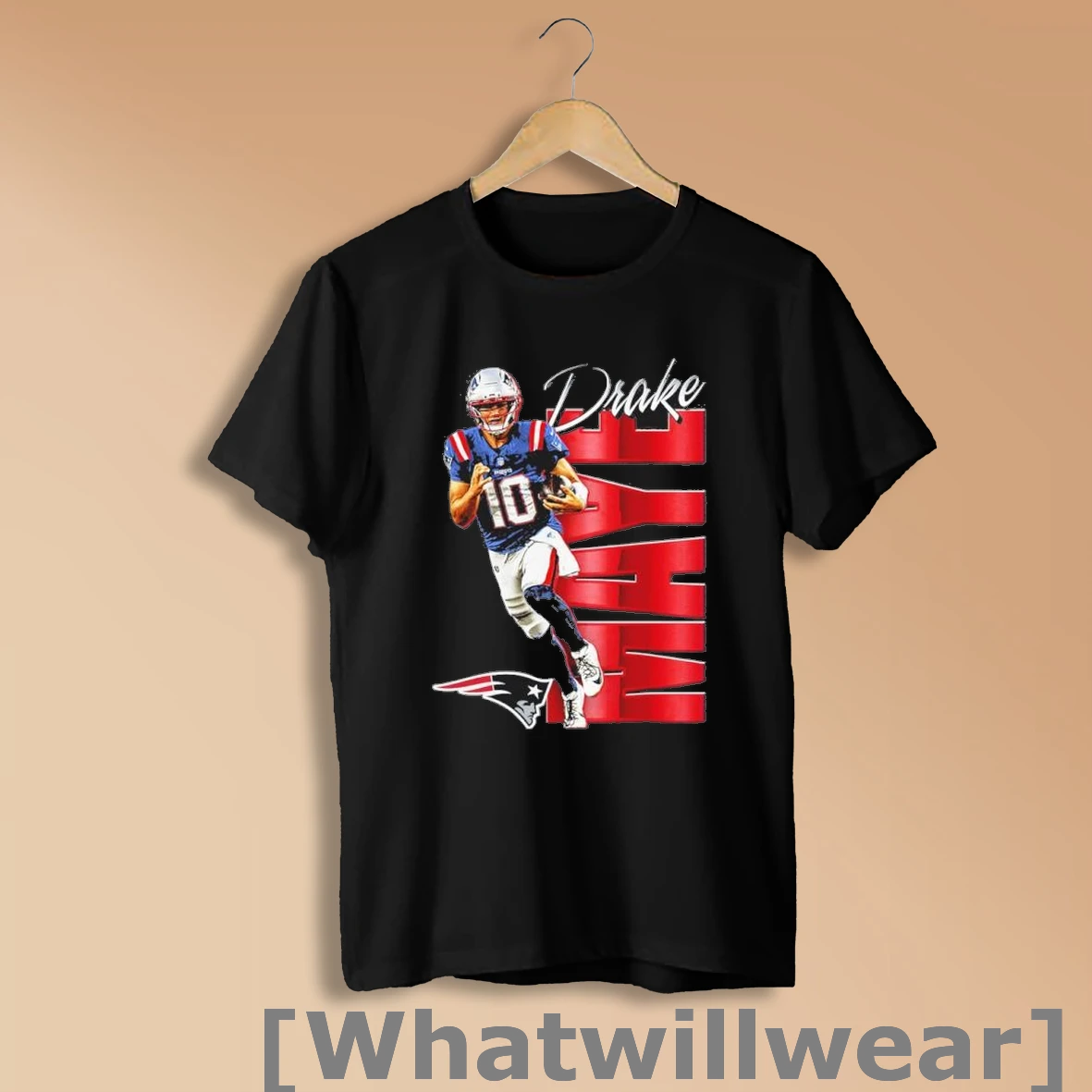 Official Drake Maye New England Patriots Celebration Player Shirt Sweatshirt