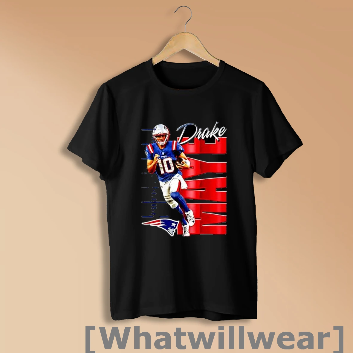 Official Drake Maye New England Patriots Football Player Shirt Sweatshirt