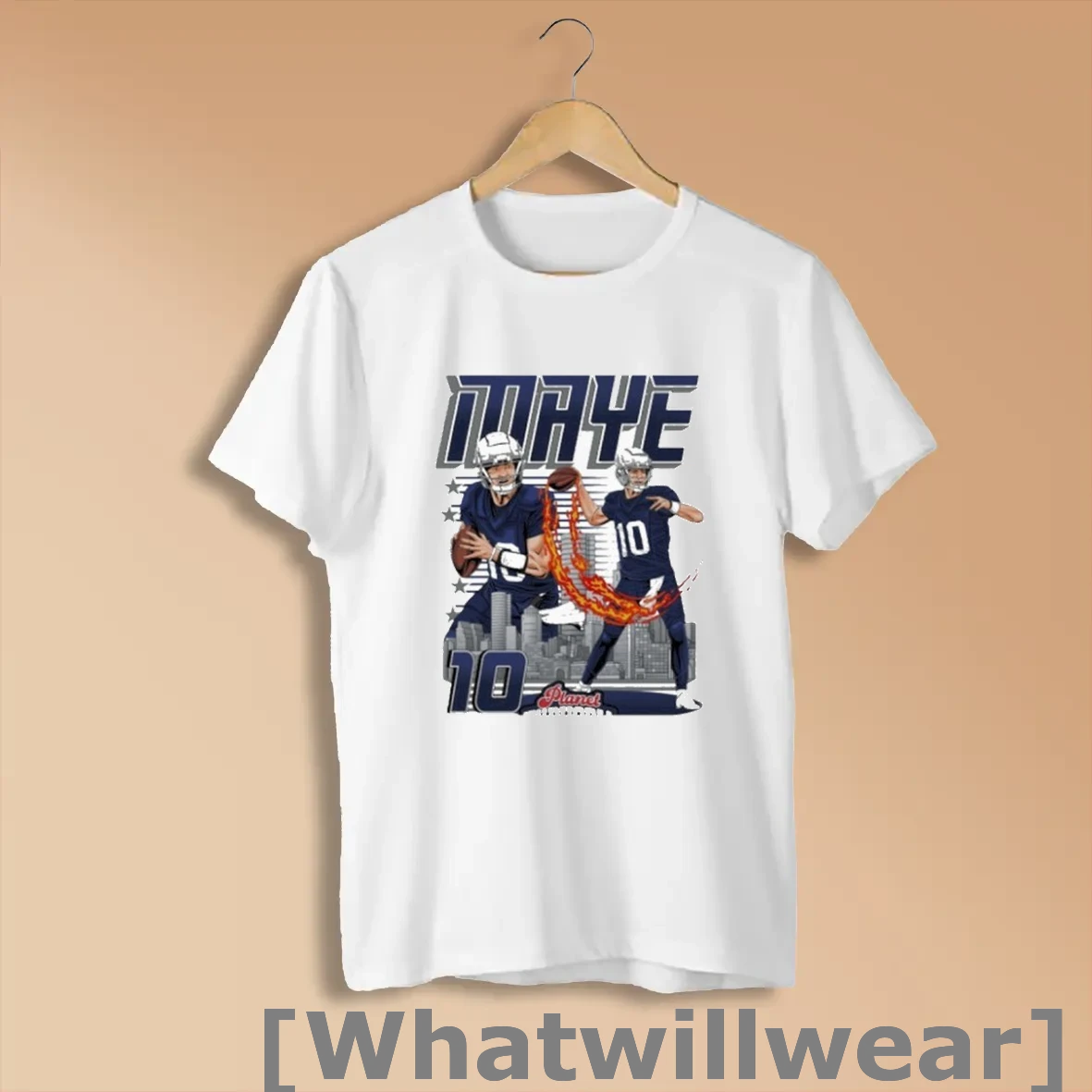 Official Drake Maye Planet Euphoria Nflpa Shirts