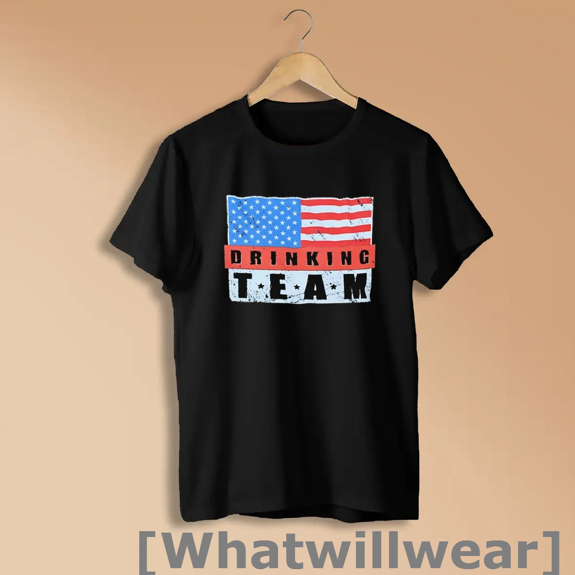 Official Drinking Team Usa Flag Shirts