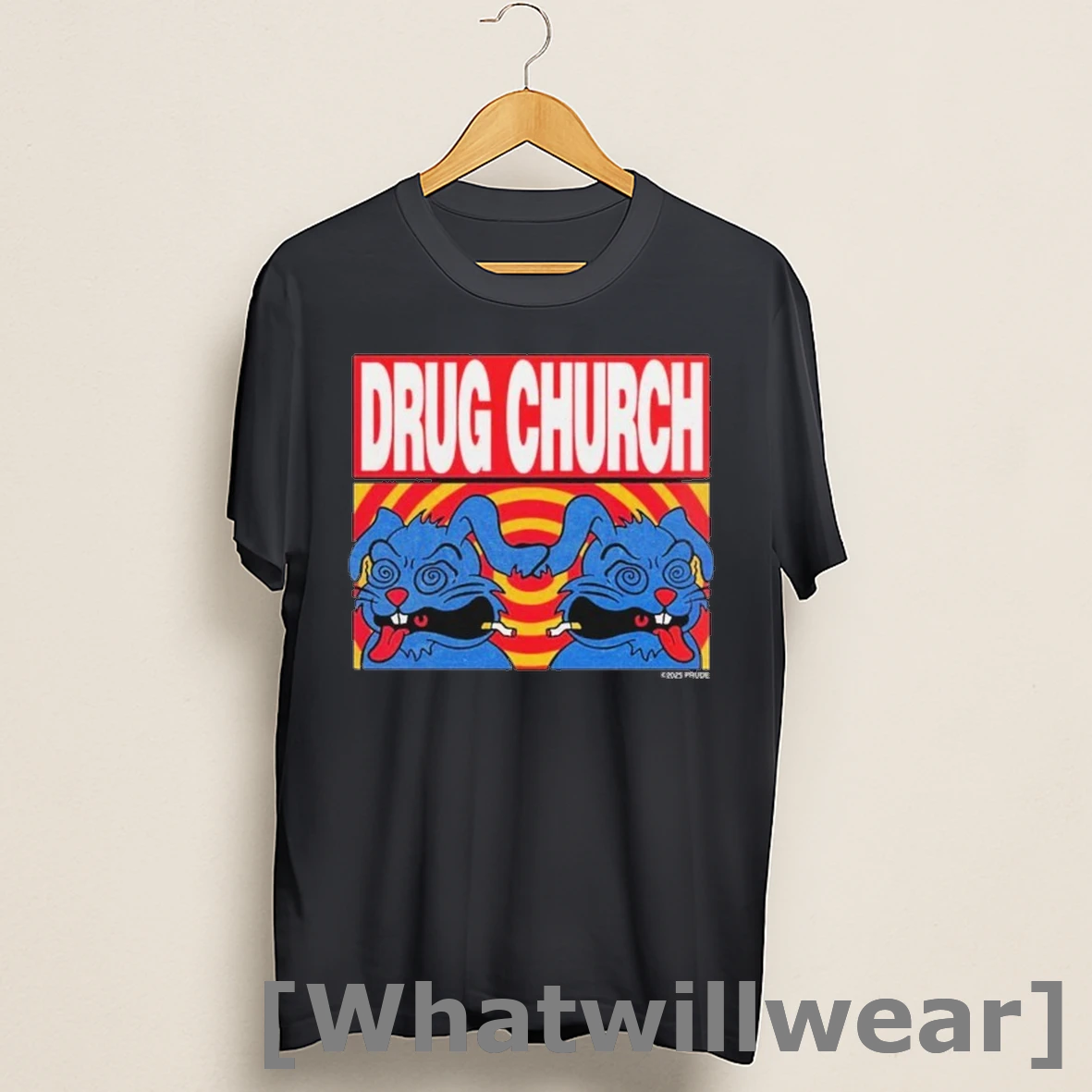 Official Drug Church Across The Usa Tour 2025 Trippy Rabbits Shirts