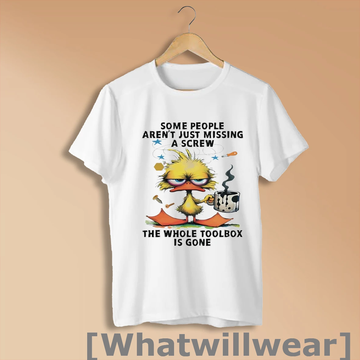 Official Duck Some People Arent Just Missing A Screw The Whole Toolbox Is Gone Shirt Sweatshirt