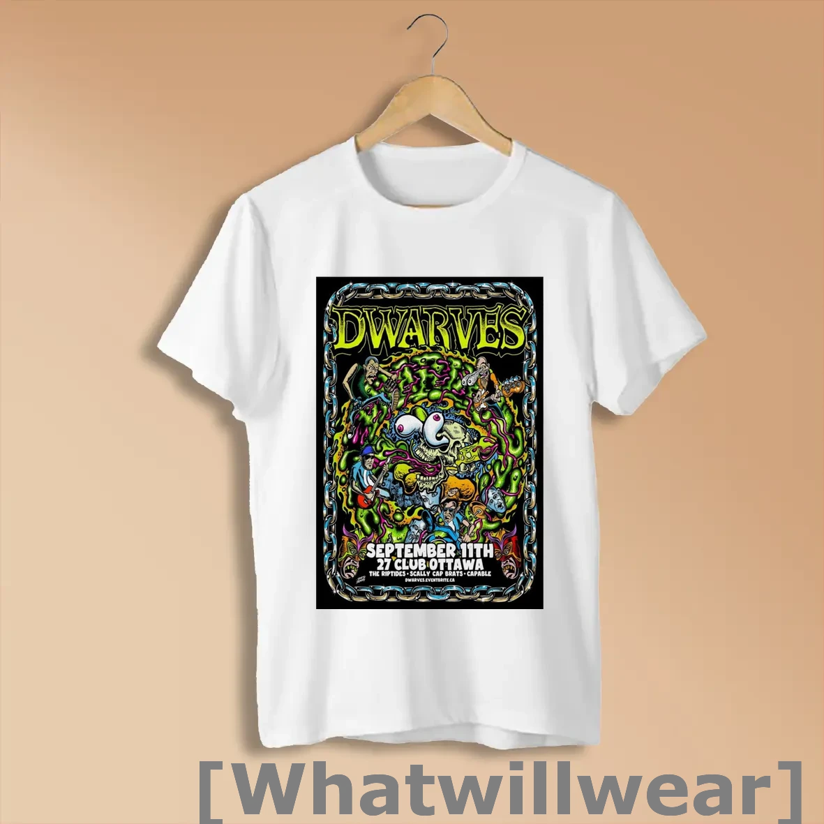 Official Dwarves The 27 Club In Ottawa Canada September 11 2025 Shirts