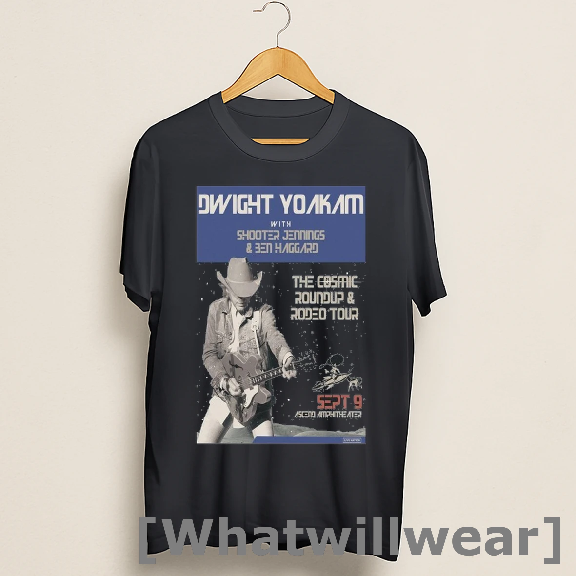 Official Dwight Yoakam Ascend Amphitheater September 9 2025 Nashville Tour Shirts